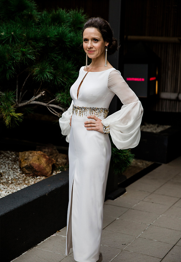 Kate Atkinson dress - Julie Goodwin Couture Melbourne couturier