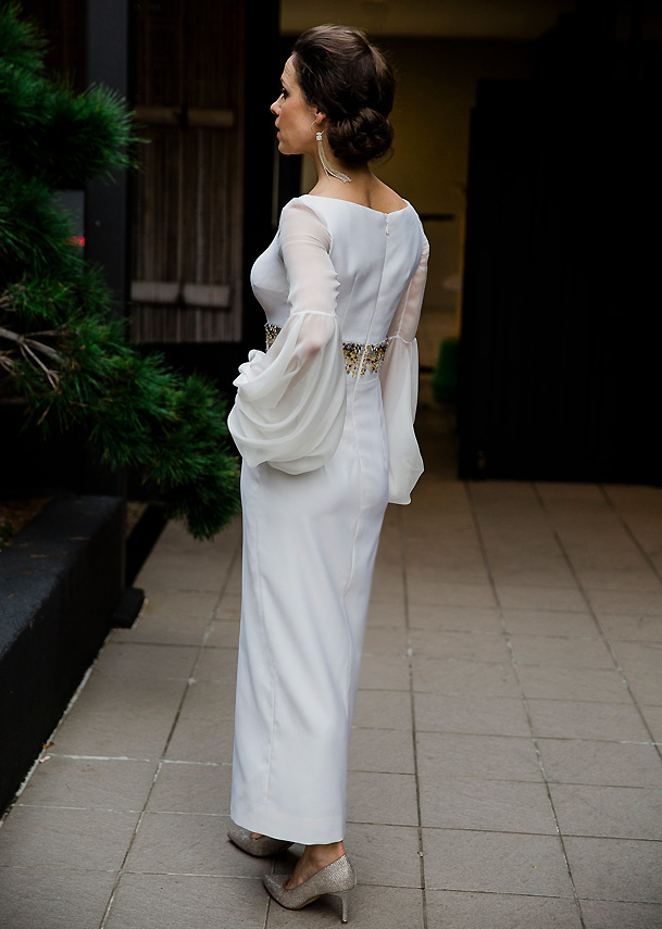 Kate Atkinson dress - Julie Goodwin Couture Melbourne couturier