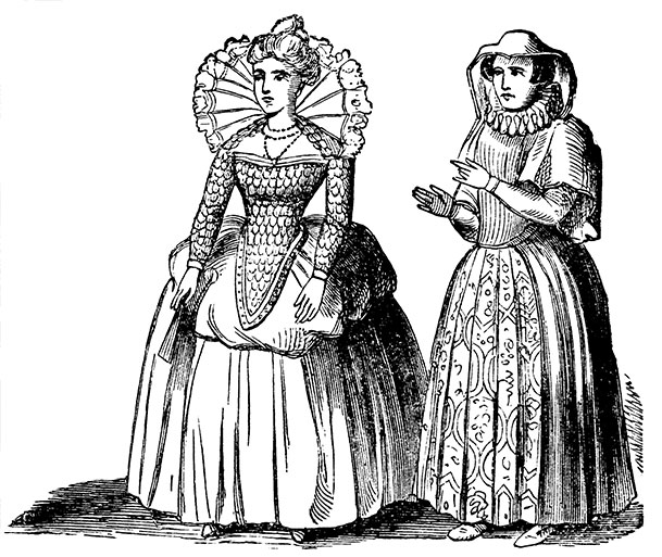 Elizabethan women 