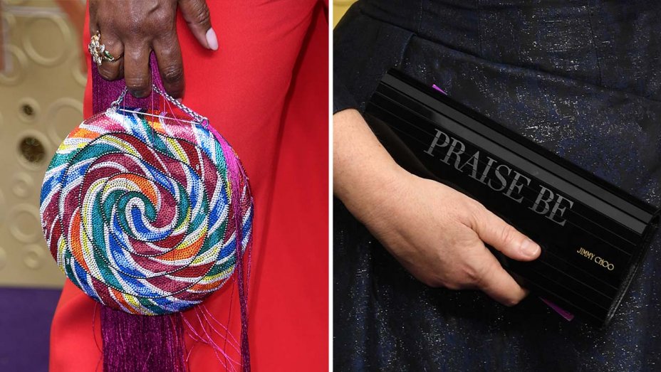 Here are eight of the boldest handbags at the 2019 Emmy Awards