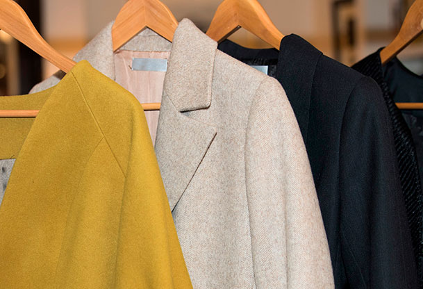 Closeup of Julie Goodwin Couture fabrics