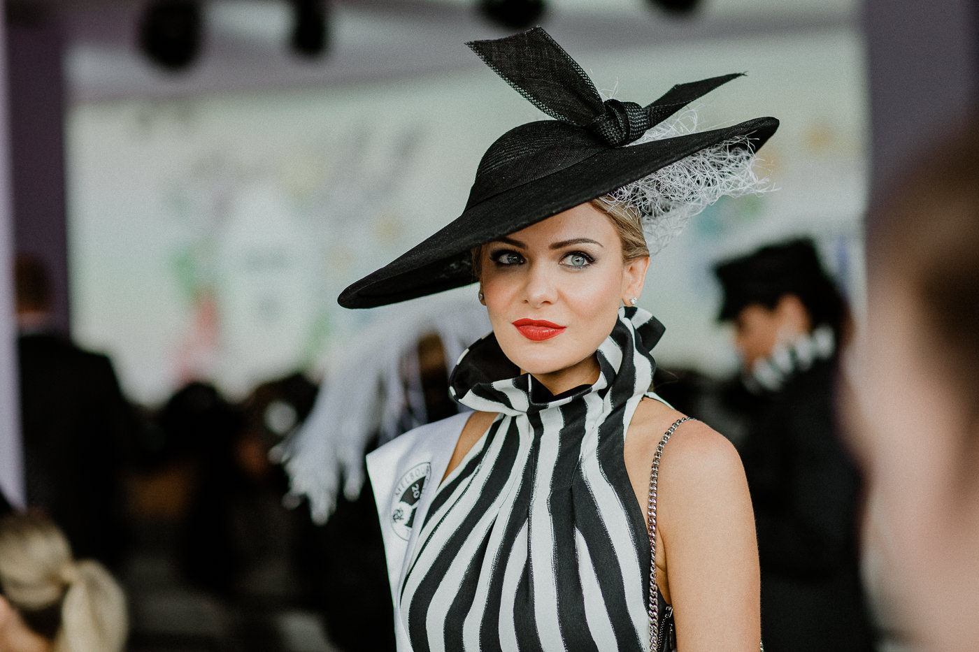 Fashions on the Field Derby Day 2019 Winner Adele Pearce