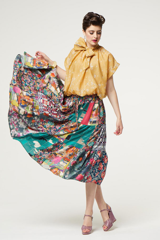 Patchwork skirt