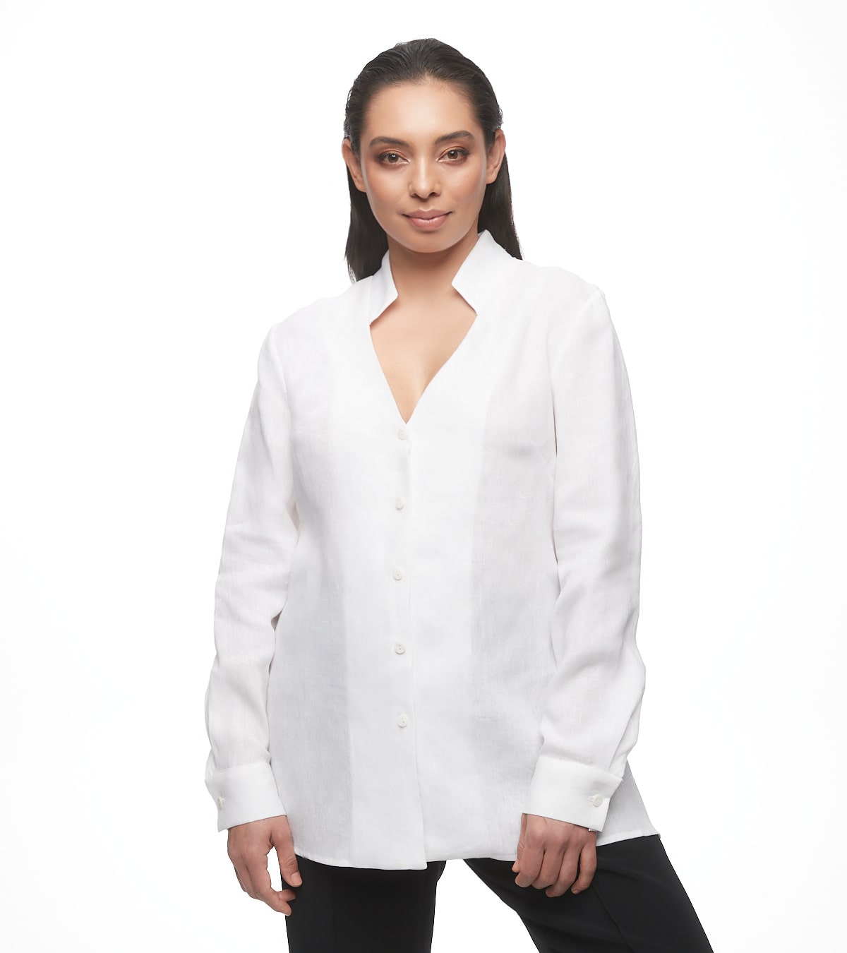 Sophia white shirt | Julie Goodwin Couture